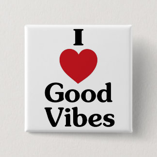 Herz Liebe-Andenkenknopf guten Vibes einfacher Button