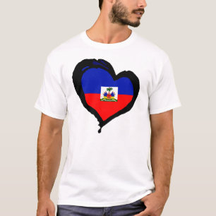 Herz Liebe Haiti T-Shirt