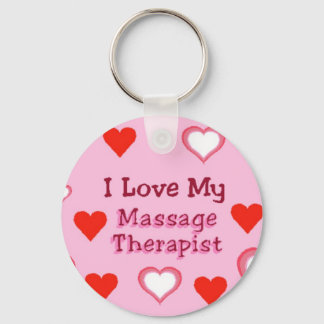 Herz: Liebe Mein Massagetherapeut Schlüsselanhänger