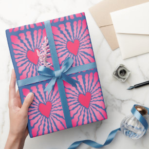 Herz Liebe Papier Geschenkpapier