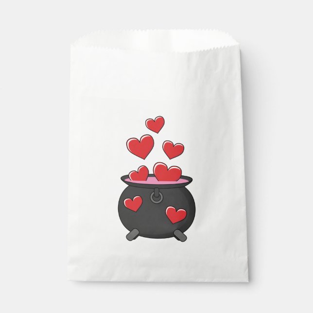 Herz-Liebe-Pop Geschenktütchen (Vorderseite)