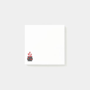 Herz-Liebe-Pop Post-it Klebezettel