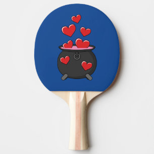 Herz-Liebe-Pop Tischtennis Schläger