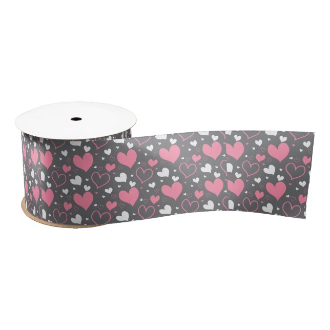 Herz Liebe Ribbon Satinband (Spule)