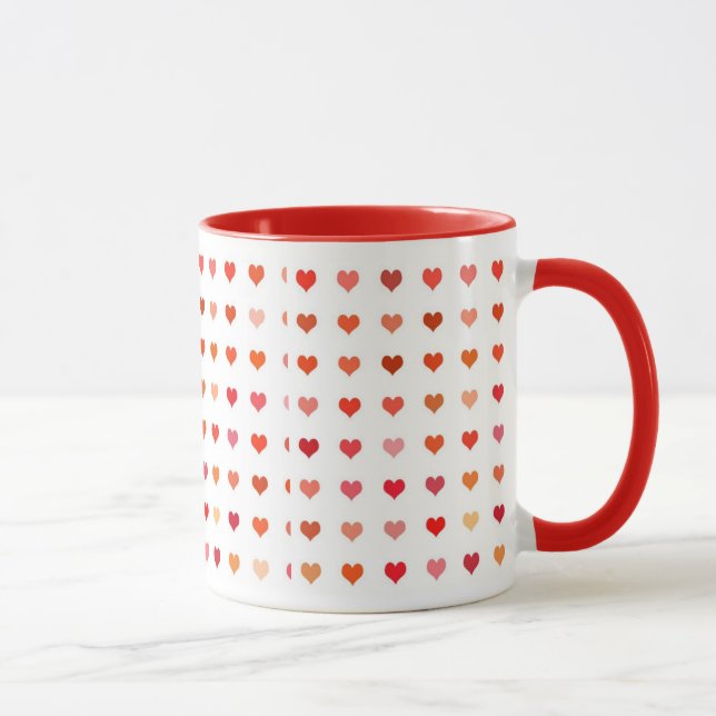 Herz-Liebe-Tassen-Schatz-Erklärung der Liebe Tasse (Rechts)