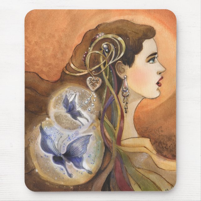 Herz-Lied Mousepad (Vorne)