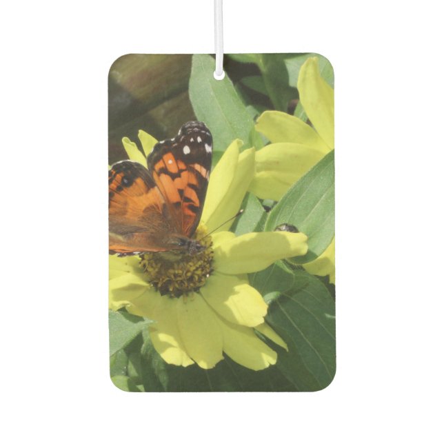 Herz-Luft-Freshener/Daisy/Butterfly Autolufterfrischer (Vorderseite)