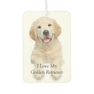 Herz-Lufterfrischer/golden retriever Autolufterfrischer