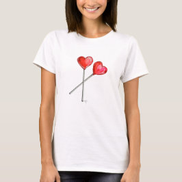 Herz-Lutschbonbons T-Shirt