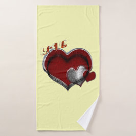 Herz Magic Yellow Towel Set