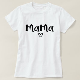 Herz Mama Mutter Tag Mama und ich T-Shirt