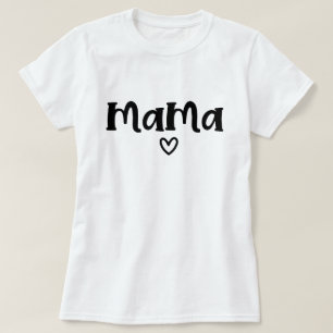 Herz Mama Mutter Tag Mama und ich T-Shirt