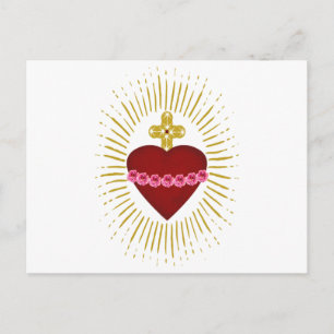 Herz Mariens Postkarte