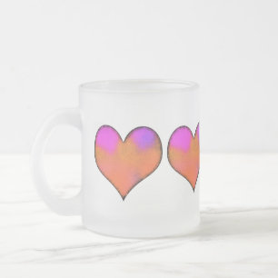Herz Mattglastasse