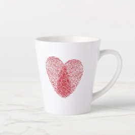 Herz Milchtasse
