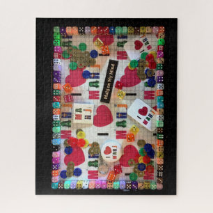 Herz Milliamperestunde Jongg Milliamperestunde Puzzle