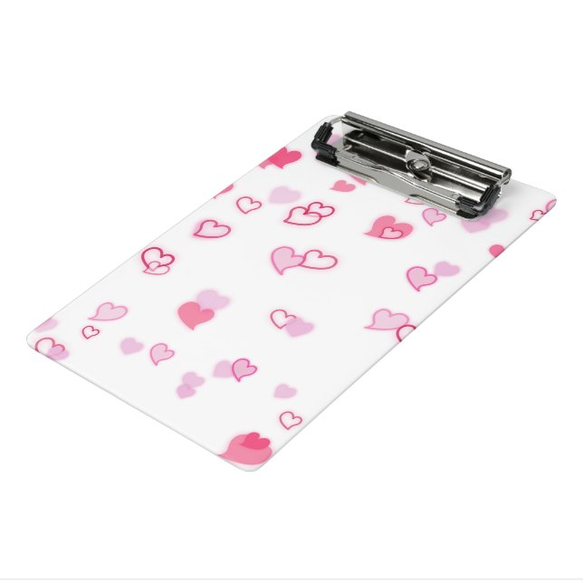 Herz Mini Klemmbrett (Gewinkelt3)
