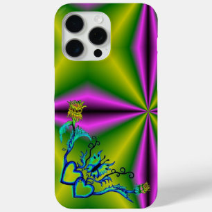 Herz mit Blume und Schmetterling Case-Mate iPhone Hülle
