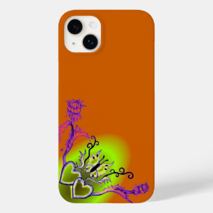 Herz mit Blume und Schmetterling Case-Mate iPhone 14 Plus Hülle