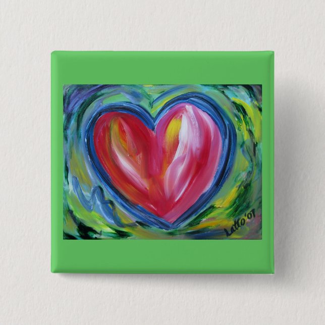 Herz mit Hope Button (Vorderseite)