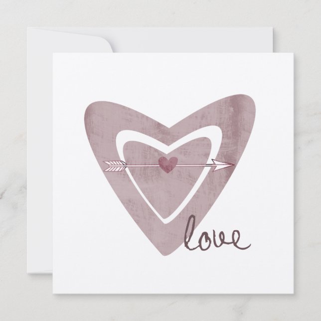 Herz mit Pfeil (Vorderseite)