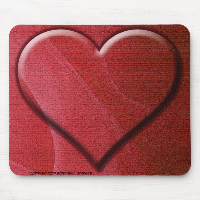 Herz Mousepad (Vorne)