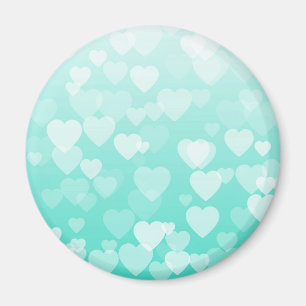 Herz-Muster 16 Magnet