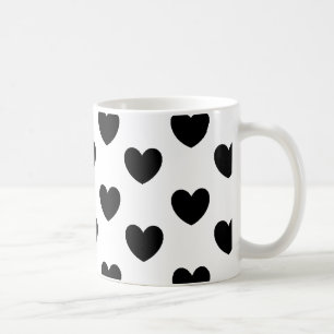 Herz-Muster-Tasse Tasse