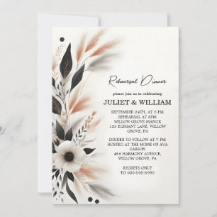 Herz Nichts Extravagant nur Liebe Spaß Probe Abend Einladung