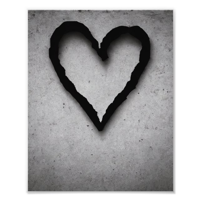 Herz, Nr. 01 Fotodruck (Vorne)