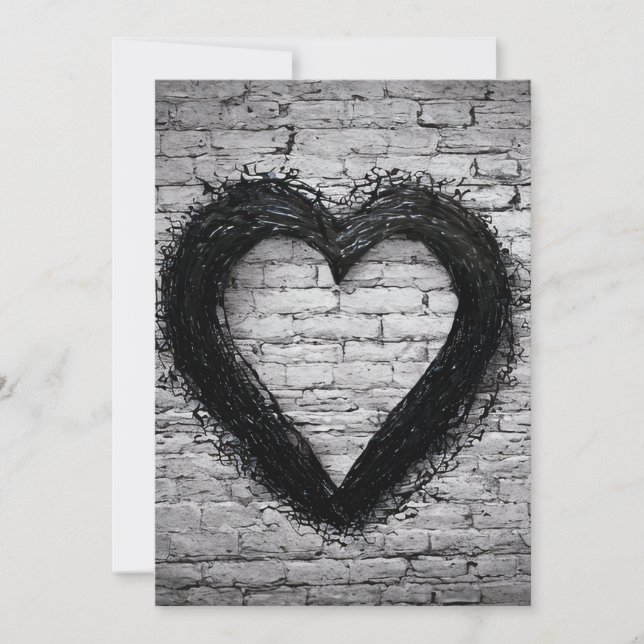 Herz, Nr. 02 Feiertagskarte (Vorderseite)