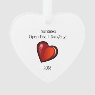 Herz-Operations-Überlebender 2018 Ornament