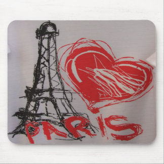 Herz Paris Mousepad