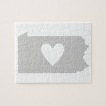 Herz Pennsylvania Jigsaw Puzzle