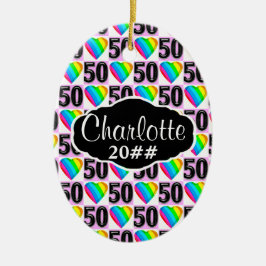 HERZ PERSONALISIERT UND GESCHMACKVOLL IN 50. LIEBE KERAMIK ORNAMENT