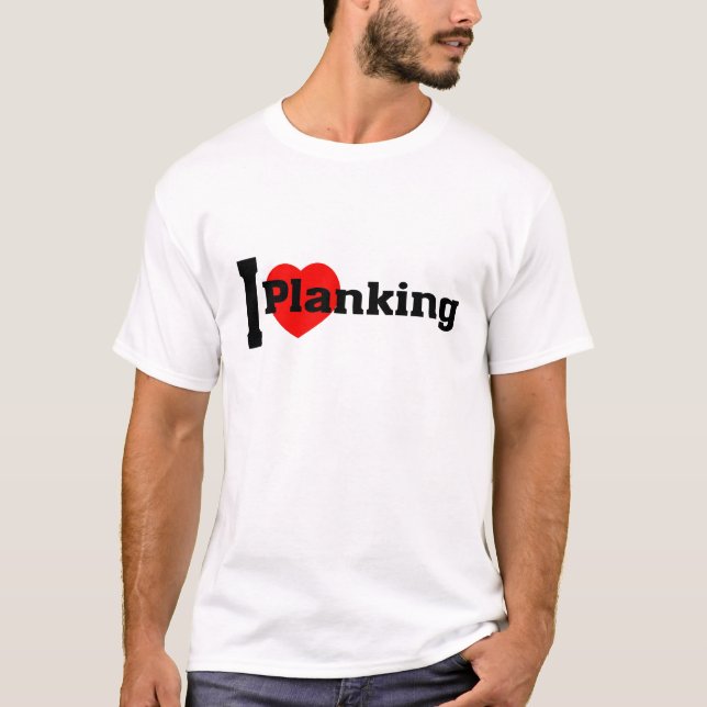 (Herz) Planking I T-Shirt (Vorderseite)