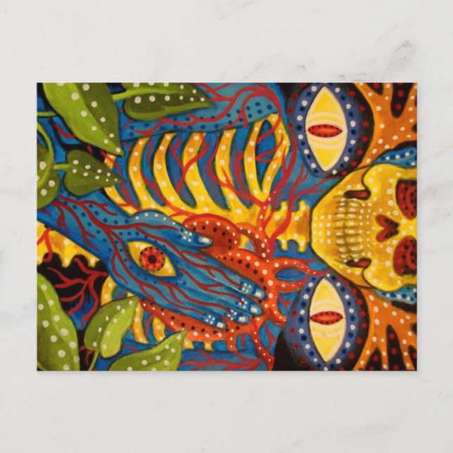 Herz Postkarte (Vorderseite)