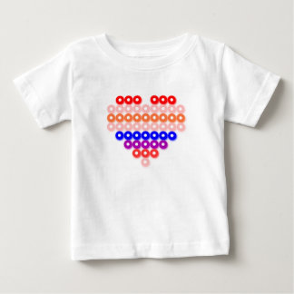 Herz - Princess Muster #83 - PrinterKids Baby T-shirt