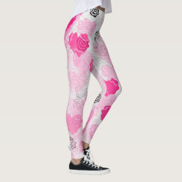 Herz Print Leggings