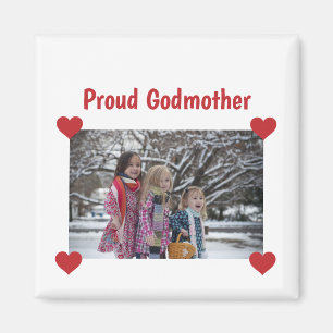 Herz-Proud-Liebe personalisieren Foto machen Magnet