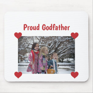 Herz-Proud-Vater-Liebe Personalisieren Foto machen Mousepad