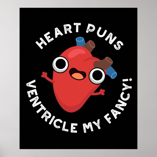 Herz Puns Ventricle Meine Extravagante Anatomie Pu Poster (Vorne)