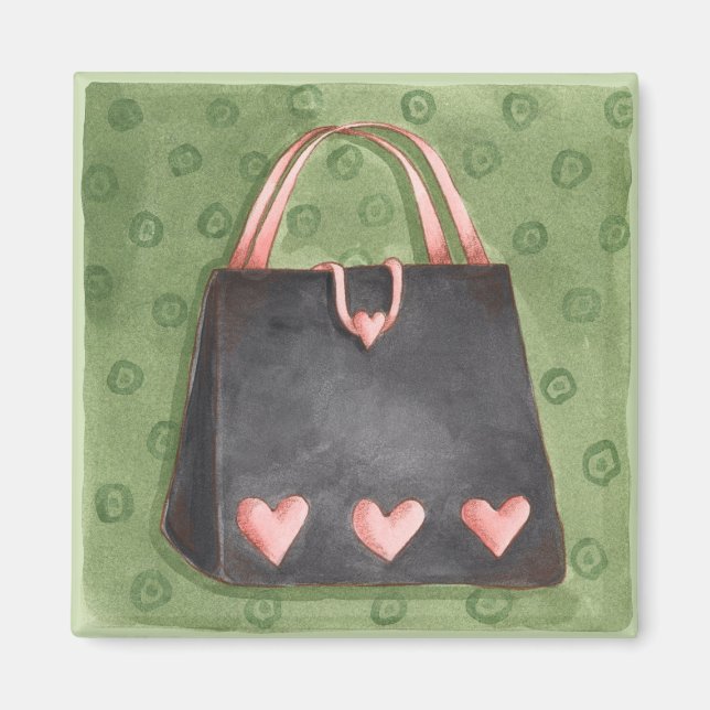 Herz Purse Magnet (Vorne)