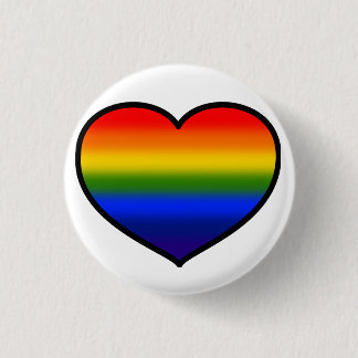 (Herz-) Regenbogenknopf Button