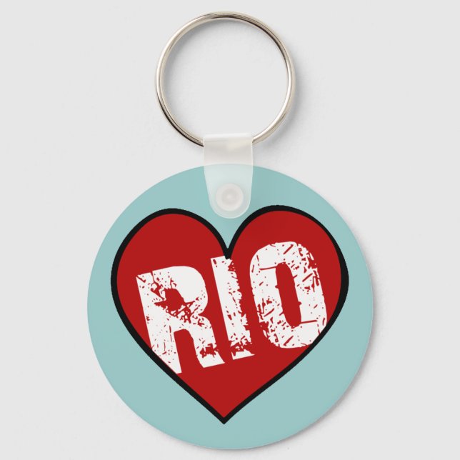 HERZ RIO SCHLÜSSELANHÄNGER (Vorderseite)