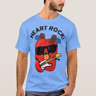 Herz Rock Lustige Musik Anatomie Wortspiel 1 T-Shirt