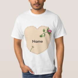 Herz-Rose-T - Shirt