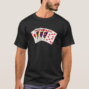 Herz-Royal Flush T-Shirt