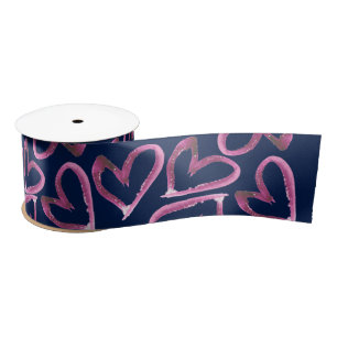 Herz-Satin-Band Satinband