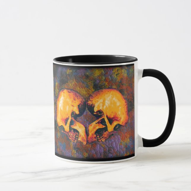 HERZ-SCHÄDEL TASSE (Rechts)